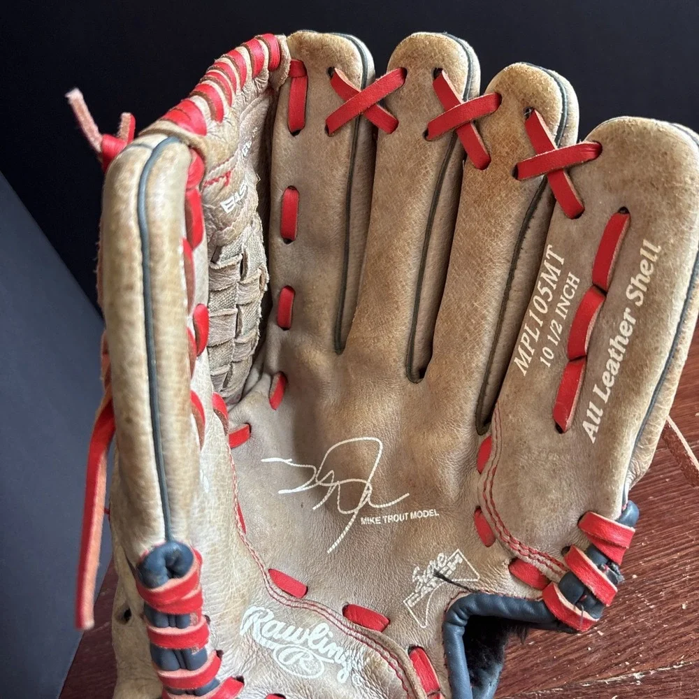 Rawlings Mike Trout Series Baseball Glove Mitt MPL105MT 10 1/2 Right Hand Throw